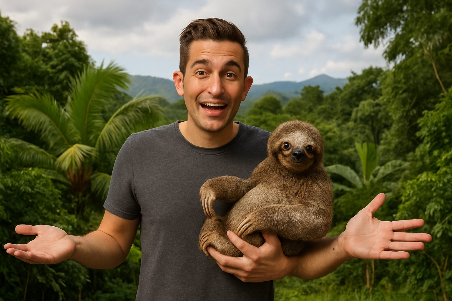 Avi the Sloth Whisperer